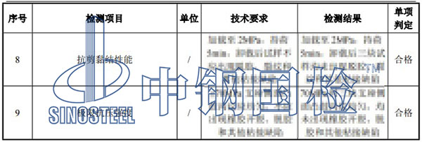 板式橡膠支座檢測(cè)項(xiàng)目結(jié)果